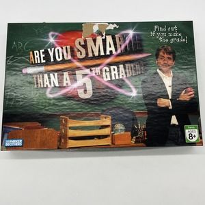 Parker Brothers Are You Smarter Than A 5th Grader Board Game Complete Ages 8+